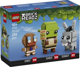 LEGO® BrickHeadz 40923 - Shrek Szamár és Mézi figurák