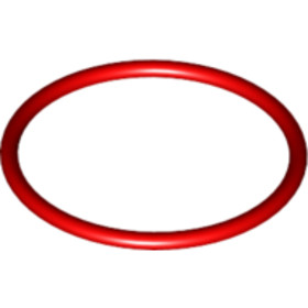 Piros 3x3 Gumigyűrű