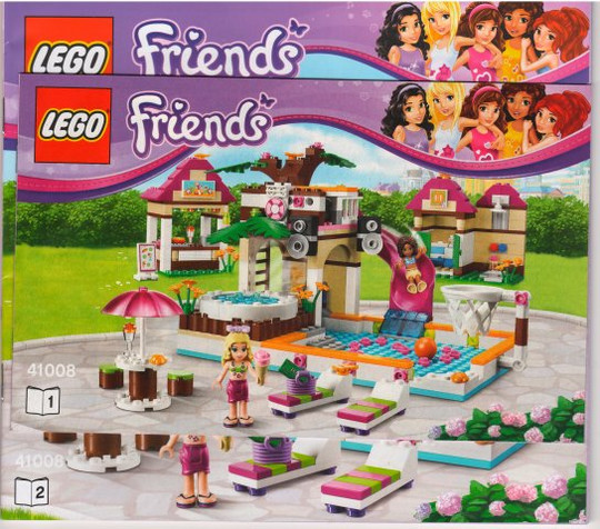 LEGO® Alkatrészek (Pick a Brick) 41008i - 41008 Friends építési mutató