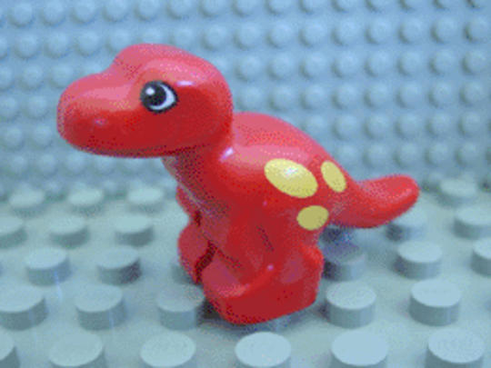 LEGO® Alkatrészek (Pick a Brick) 4101431 - Piros Bébi T-rex