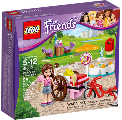 LEGO® Friends 41030 - Olivia fagylaltos bringája