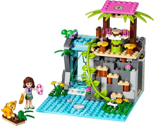 LEGO® Friends 41033 - Dzsungelvízesés Mentőakció