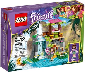LEGO® Friends 41033 - Dzsungelvízesés Mentőakció