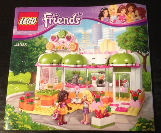 LEGO® Alkatrészek (Pick a Brick) 41035i - 41035 Friends építési mutató