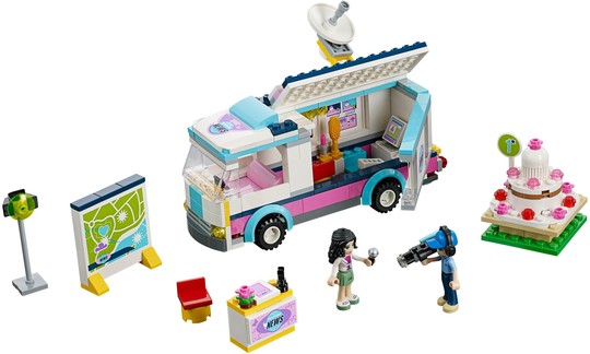 LEGO® Friends 41056 - Heartlake Hírközvetítő autó