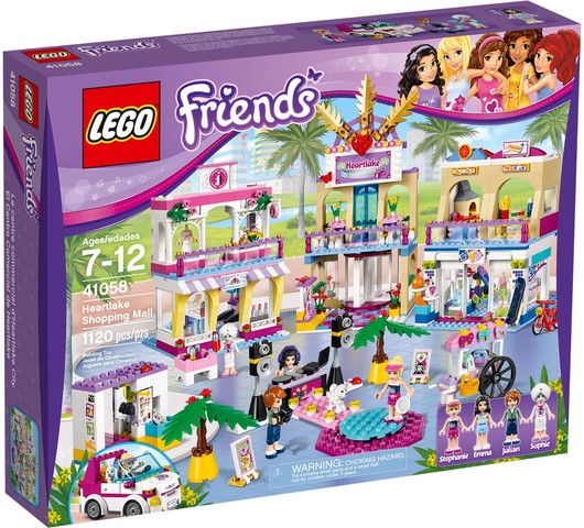 LEGO® Sérült doboz 41058s - Heartlake bevásárlóközpontja - Sérült dobozos