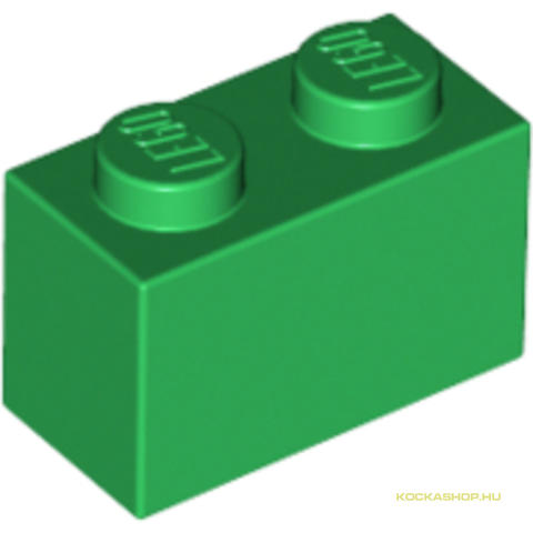 LEGO® Alkatrészek (Pick a Brick) 4107736 - Zöld 1X1X2 Elem