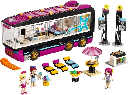 LEGO® Friends 41106 - Popsztár Utazóbusz