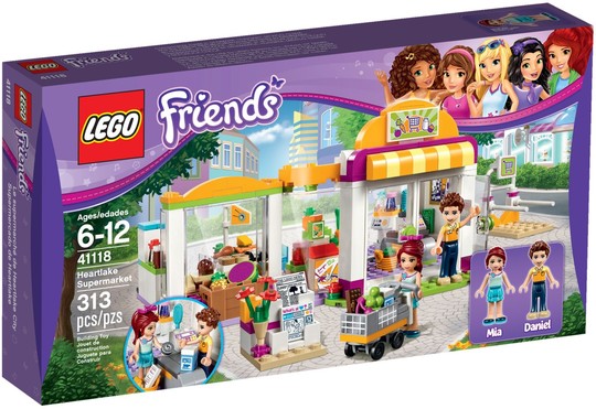 LEGO® Sérült doboz 41118s - Heartlake szupermarket - Sérült dobozos