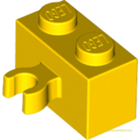 LEGO® Alkatrészek (Pick a Brick) 4113206 - Sárga 1X2 Elem Vízszintes Tartóval