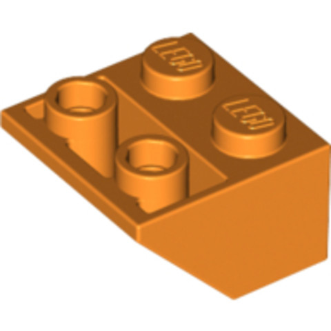 LEGO® Alkatrészek (Pick a Brick) 4118829 - Narancssárga 2x2 Inverz Cserép Elem