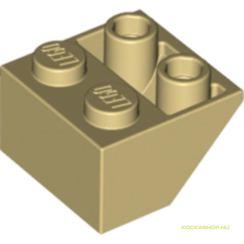 LEGO® Alkatrészek (Pick a Brick) 4118866 - Bézs 2X2/45° Fordított Elem