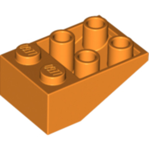 LEGO® Alkatrészek (Pick a Brick) 4121737 - Narancs 2X3/25° Fordított Elem