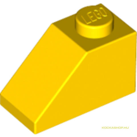LEGO® Alkatrészek (Pick a Brick) 4121965 - Sárga 1X2/45° Cserép