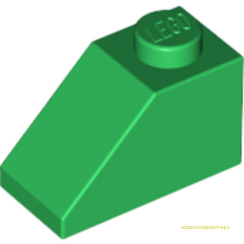 LEGO® Alkatrészek (Pick a Brick) 4121969 - Zöld 1X2/45° Cserép