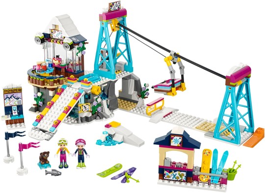 LEGO® Friends 41324 - Sífelvonó a havas üdülőhelyen