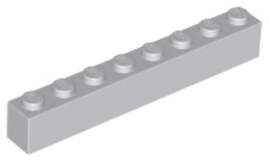 LEGO® Alkatrészek (Pick a Brick) 4133528 - Gyöngyház világos szürke 1X1X8 Elem