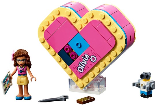 LEGO® Friends 41357 - Olivia Szív alakú doboza