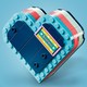 LEGO® Friends 41386 - Stephanie nyári szív alakú doboza