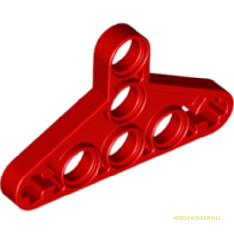 LEGO® Alkatrészek (Pick a Brick) 4142540 - Piros Háromszög Technic Elem