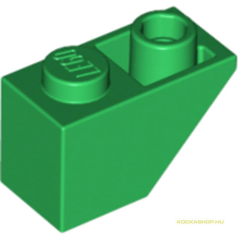 LEGO® Alkatrészek (Pick a Brick) 4142989 - Zöld 1X2 Tetőelem