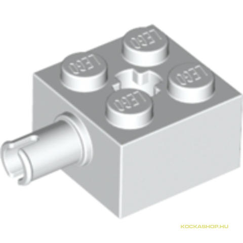LEGO® Alkatrészek (Pick a Brick) 4143137 - Fehér 2X2 Elem Lyukkal És Csővel