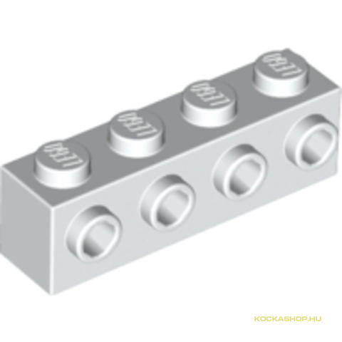 LEGO® Alkatrészek (Pick a Brick) 4143254 - Fehér 1X4 Elem +4 Gombbal