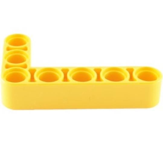 LEGO® Alkatrészek (Pick a Brick) 4144022 - Sárga 3x5 Technic emelőkar L