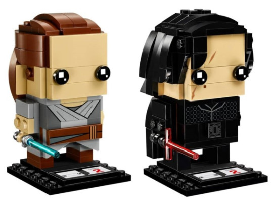 LEGO® BrickHeadz 41489 - Rey & Kylo Ren
