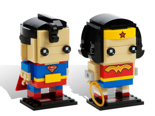 LEGO® BrickHeadz 41490 - Superman & Wonder Woman - 2016-os San Diego Comic-Con Exclusive