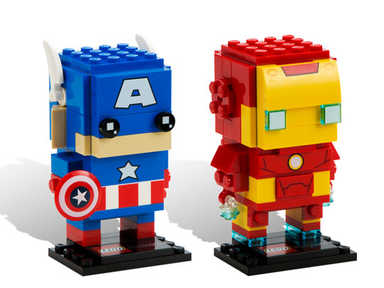 LEGO® BrickHeadz 41492 -  Iron Man & Captain America - 2016 -os San Diego Comic-Con Exclusive