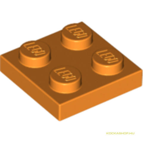 LEGO® Alkatrészek (Pick a Brick) 4159007 - Narancs 2X2 Lapos Elem