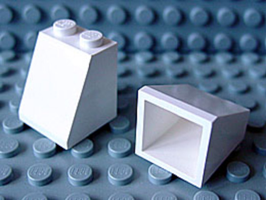 LEGO® Alkatrészek (Pick a Brick) 4159556 - Fehér 2x2x2 Cserép Elem