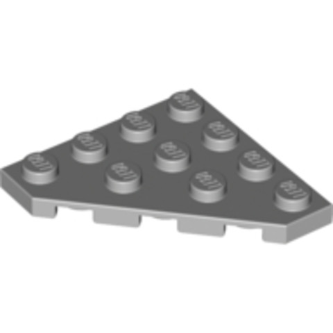 LEGO® Alkatrészek (Pick a Brick) 4160560 - Világos Kékesszürke  4X4 Sarokelem