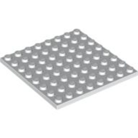 LEGO® Alkatrészek (Pick a Brick) 4163586 - Fehér 8x8 Lapos Elem