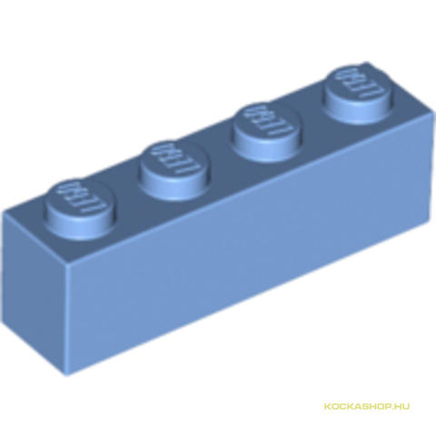 LEGO® Alkatrészek (Pick a Brick) 4163696 - Közép Kék 1X1X4 Elem