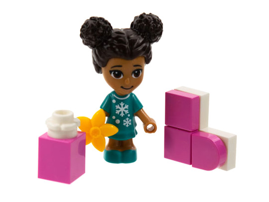 LEGO® Friends 41690-14 - Adventi Naptár 2021, Friends 13. nap - Andrea zoknival és csomaggal