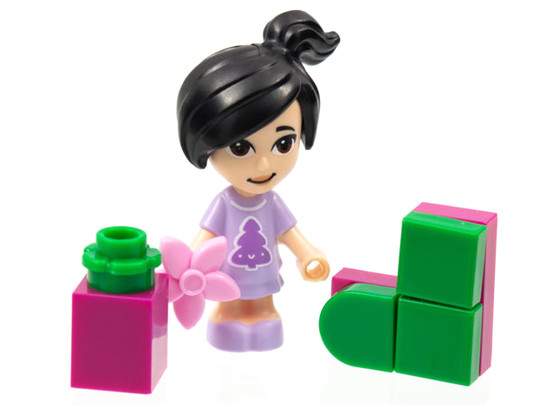 LEGO® Friends 41690-4 - Adventi Naptár 2021, Friends 3. nap - Emma zoknival és csomaggal