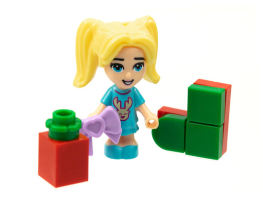 LEGO® Friends 41690-8 - Adventi Naptár 2021, Friends 7. nap - Stephanie zoknival és csomaggal