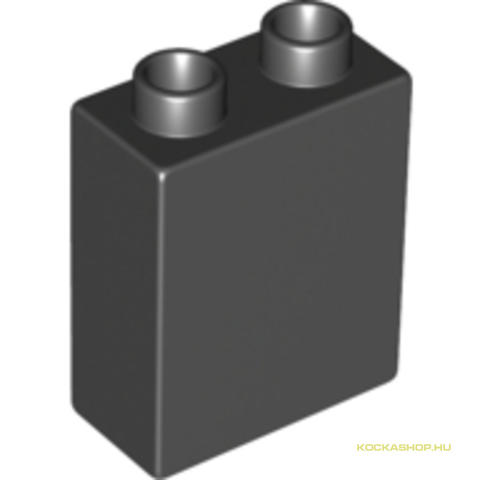 LEGO® Alkatrészek (Pick a Brick) 4170963 - Fekete 2X2X1,5 45 Fok DUPLO Elem  