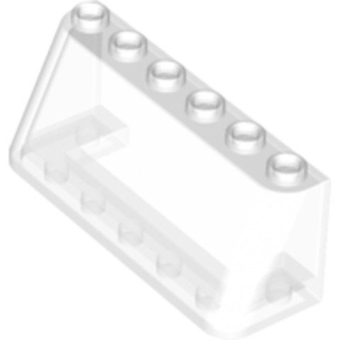LEGO® Alkatrészek (Pick a Brick) 4179426 - Átlátszó 2x6x2 Szélvédő