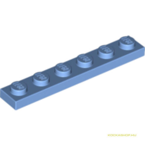 LEGO® Alkatrészek (Pick a Brick) 4179829 - Közép Kék 1X6 Lapos Elem