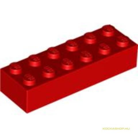 LEGO® Alkatrészek (Pick a Brick) 4181138 - Piros 1X2X6 Elem