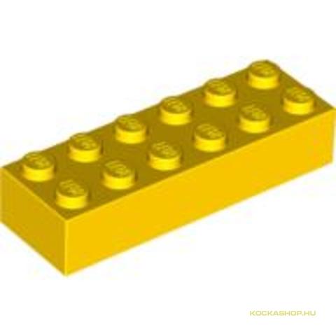 LEGO® Alkatrészek (Pick a Brick) 4181143 - Sárga 1X2X6 Elem