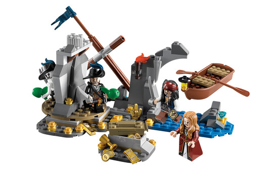LEGO® Karib tenger kalózai 4181h - A Végzet Szigete - Használt, doboz nélkül