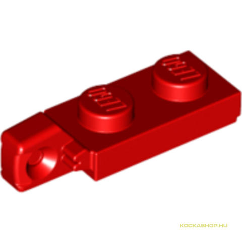 LEGO® Alkatrészek (Pick a Brick) 4183039 - Piros 1X2 Lapos Elem Függőleges Csatlakozóval
