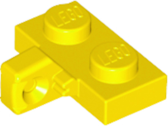 LEGO® Alkatrészek (Pick a Brick) 4185617 - Zöld 1x2 Lapos Elem Csatlakozóval