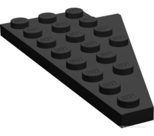 LEGO® Alkatrészek (Pick a Brick) 4189089 - Fekete 8x4 Bal Szárny