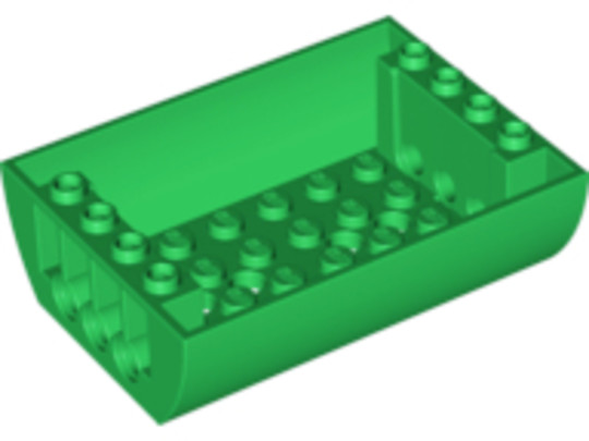 LEGO® Alkatrészek (Pick a Brick) 4195059 - Zöld tartály alja