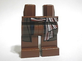 Vörösesbarna Minifigura Láb (Jack Sparrow)